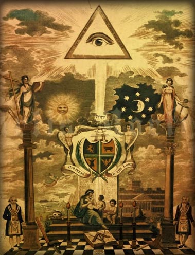 masonic emblem March 2025 Trestleboard